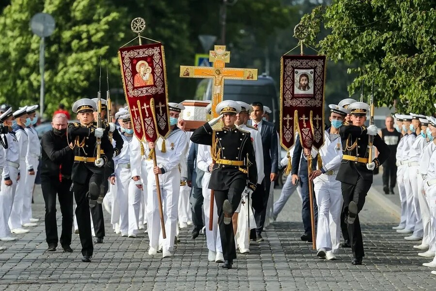 Кронштадт морской собор парад